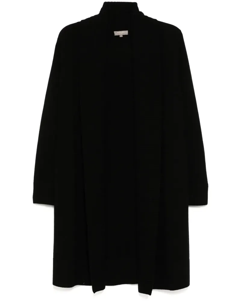 N.Peal Abbey Cardigan - Schwarz Schwarz