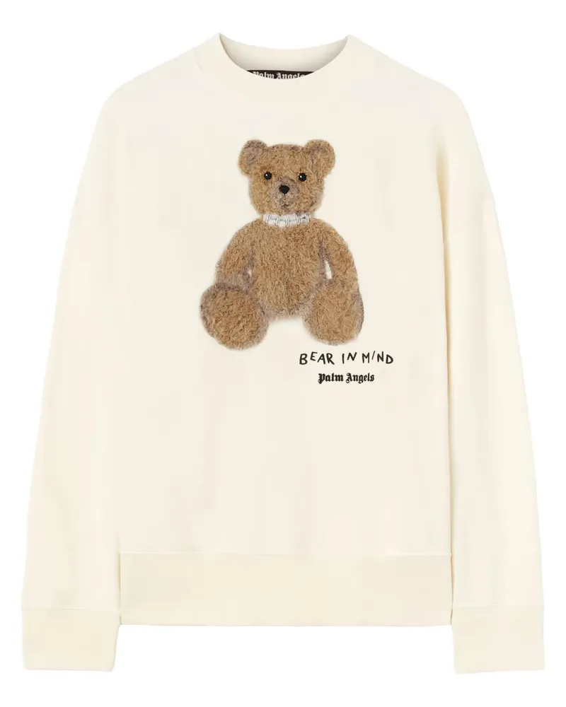 Palm Angels Bear in Mind Sweatshirt - Weiß Weiß