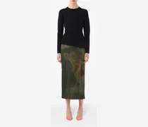 Asymmetrischer Pullover - Schwarz