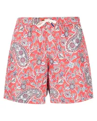 Altea Badeshorts mit Paisleymuster Orange