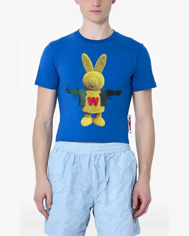 Walter van Beirendonck Toyterror T-Shirt - Blau Blau