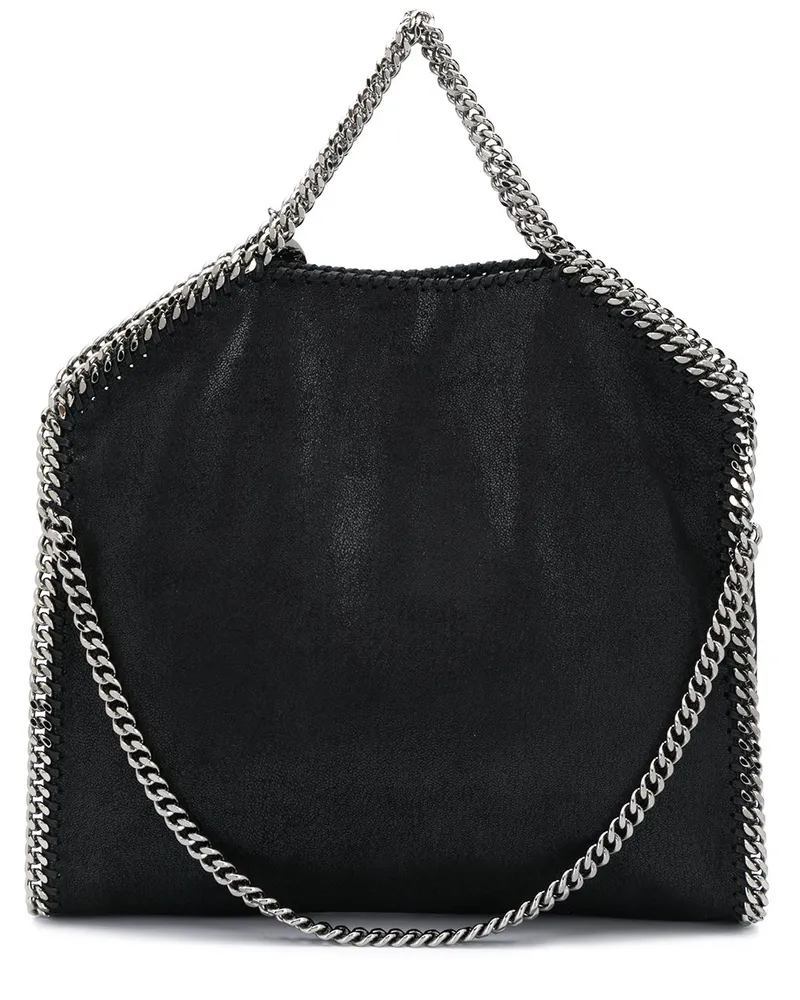 Stella McCartney Große 'Falabella' Schultertasche - Schwarz Schwarz