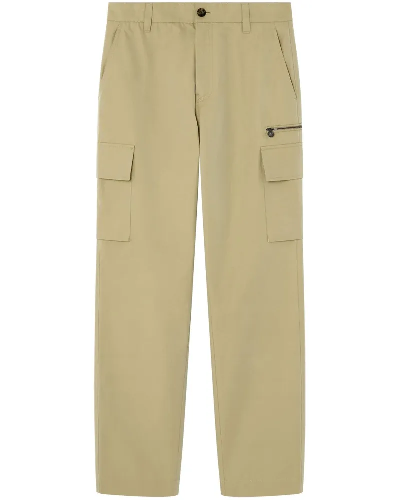 Versace Cargohose aus Gabardine - Nude Nude