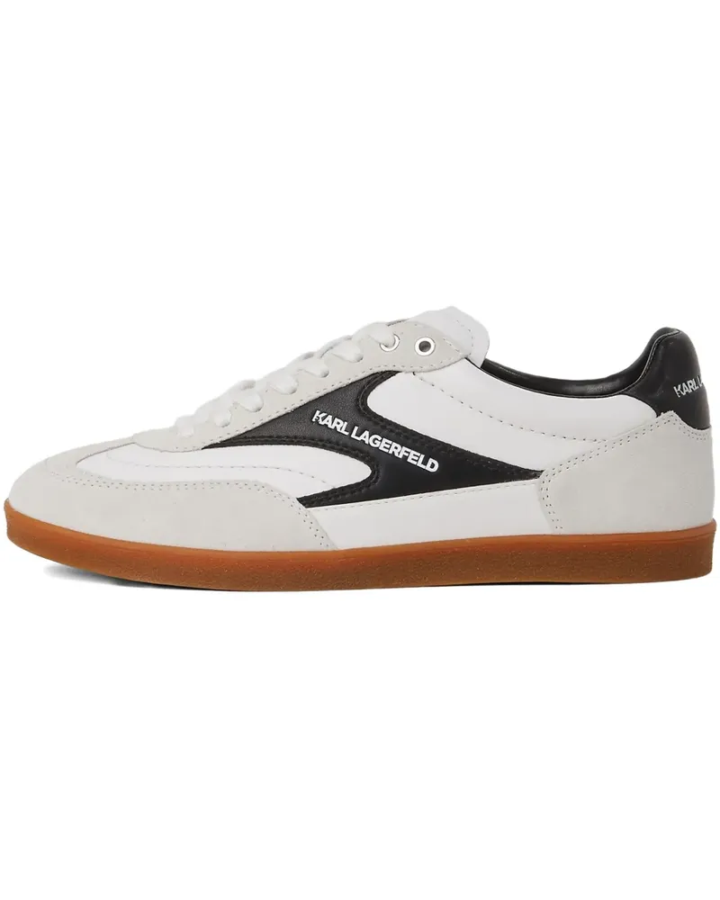 Karl Lagerfeld Kandidate Sneakers aus Leder - Weiß Weiß