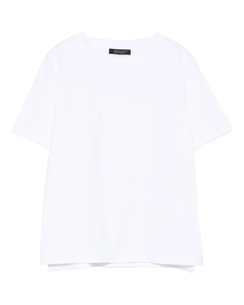 ARAGONA Weißes T-Shirt Weiß