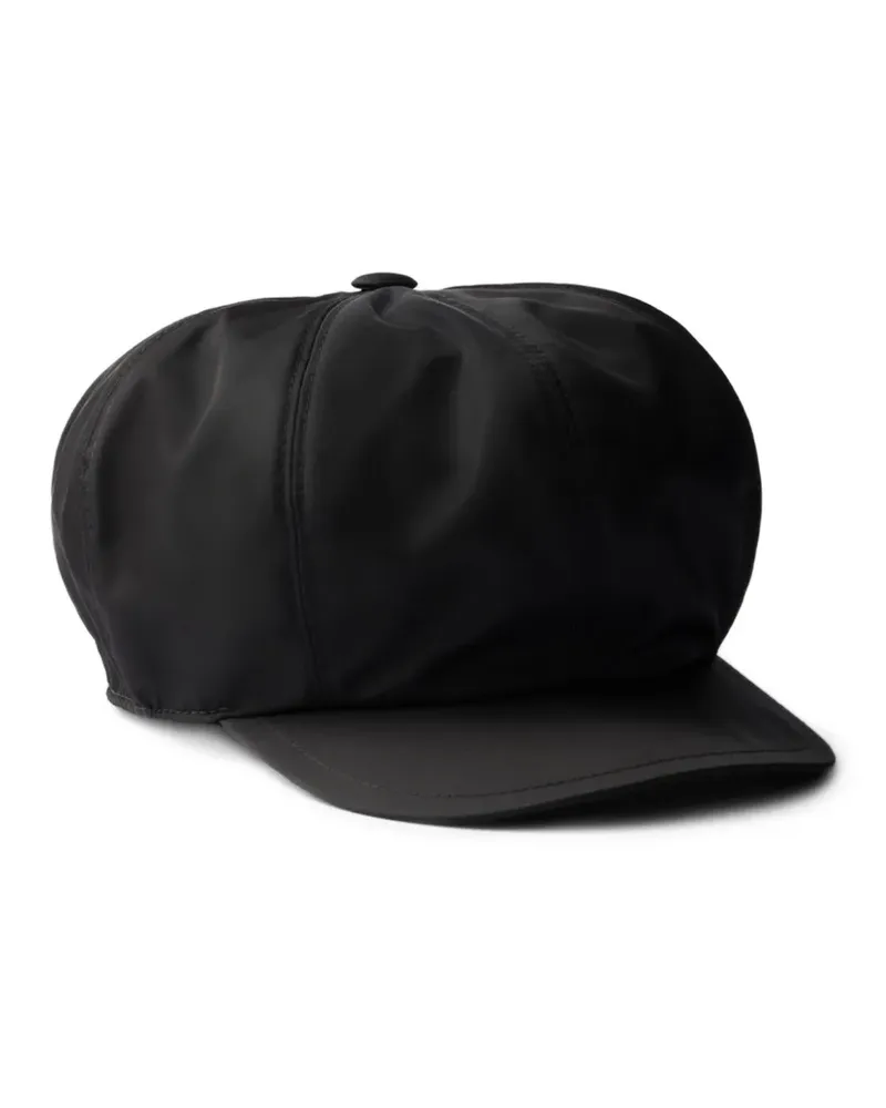 Prada Re-Nylon newsboy cap - Schwarz Schwarz