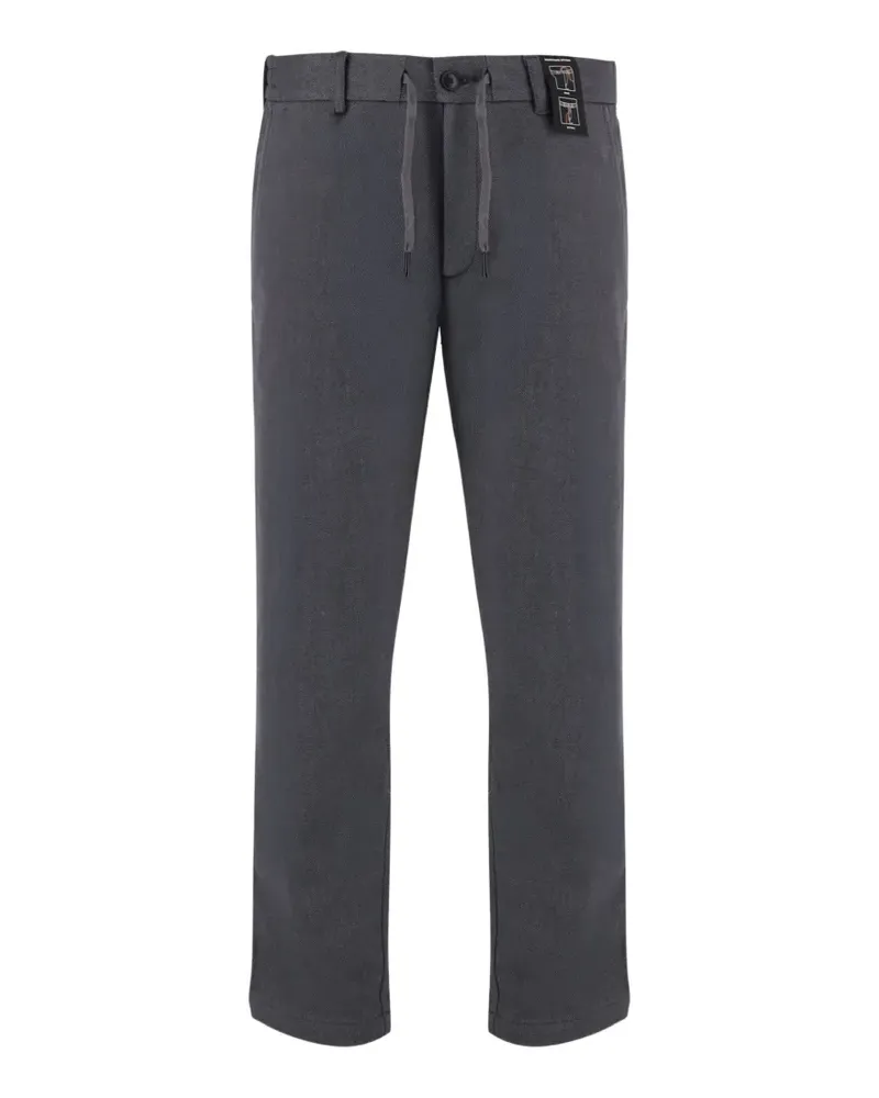 HUGO BOSS drawstring tapered-fit trousers - Grau Grau