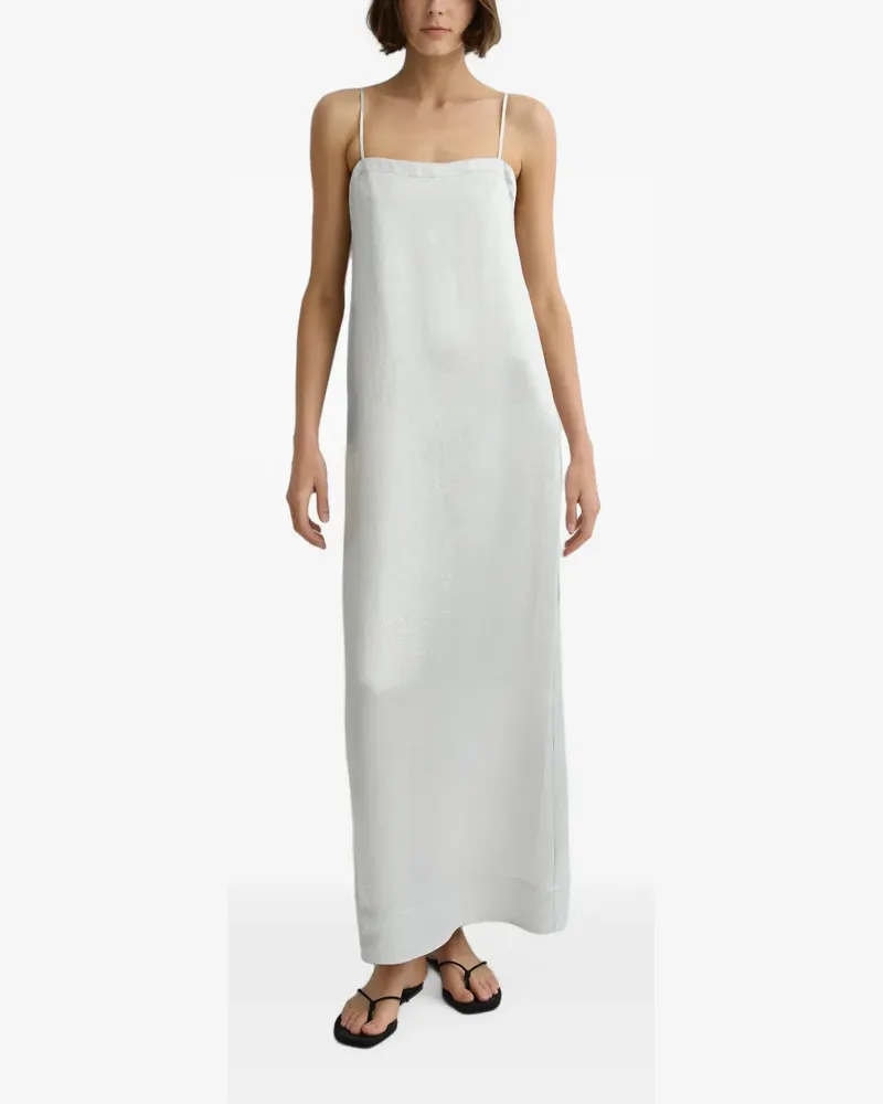 BONDI BORN Kobe column maxi dress - Grau Grau