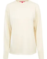 The Elder Statesman Paradise Airbrush Kaschmirpullover Nude