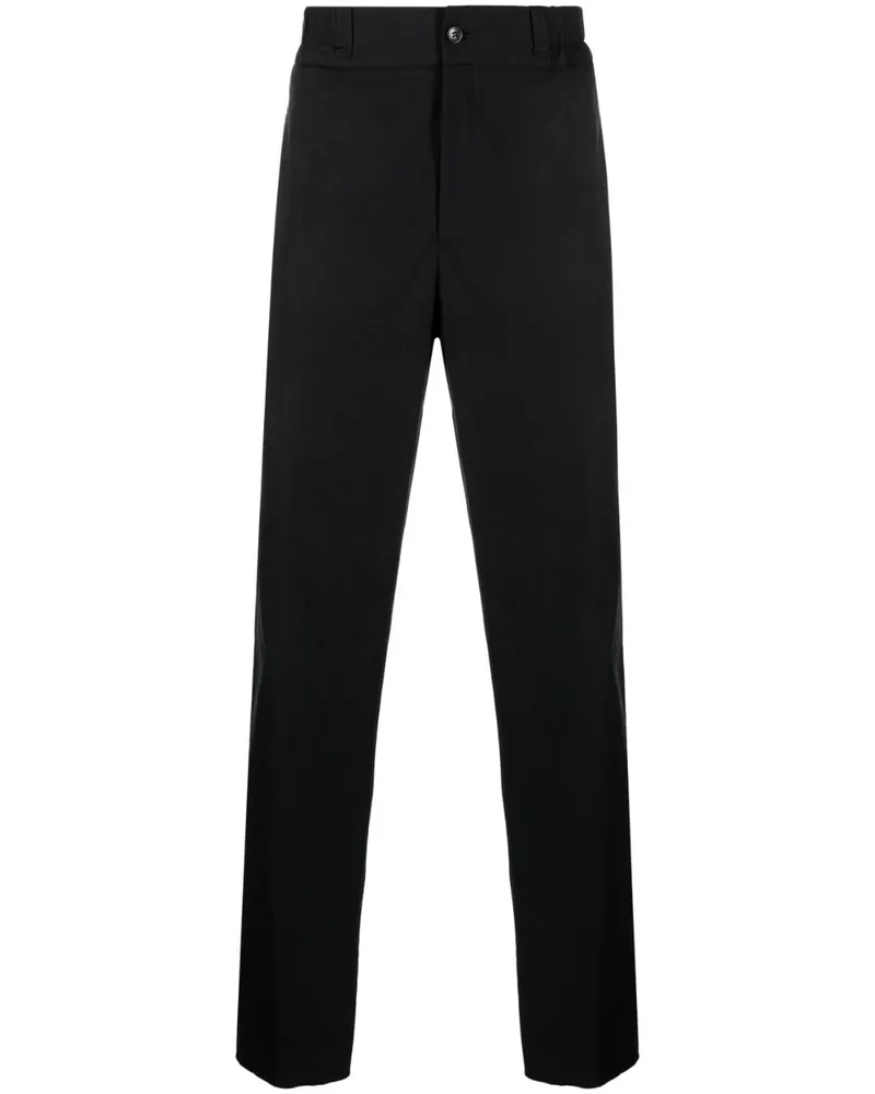 Lanvin Gerade High-Waist-Hose - Schwarz Schwarz