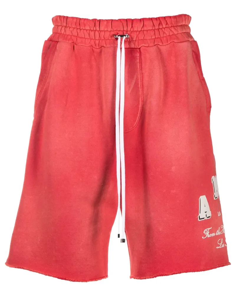 Amiri Shorts mit Kordelzug - Rot Rot