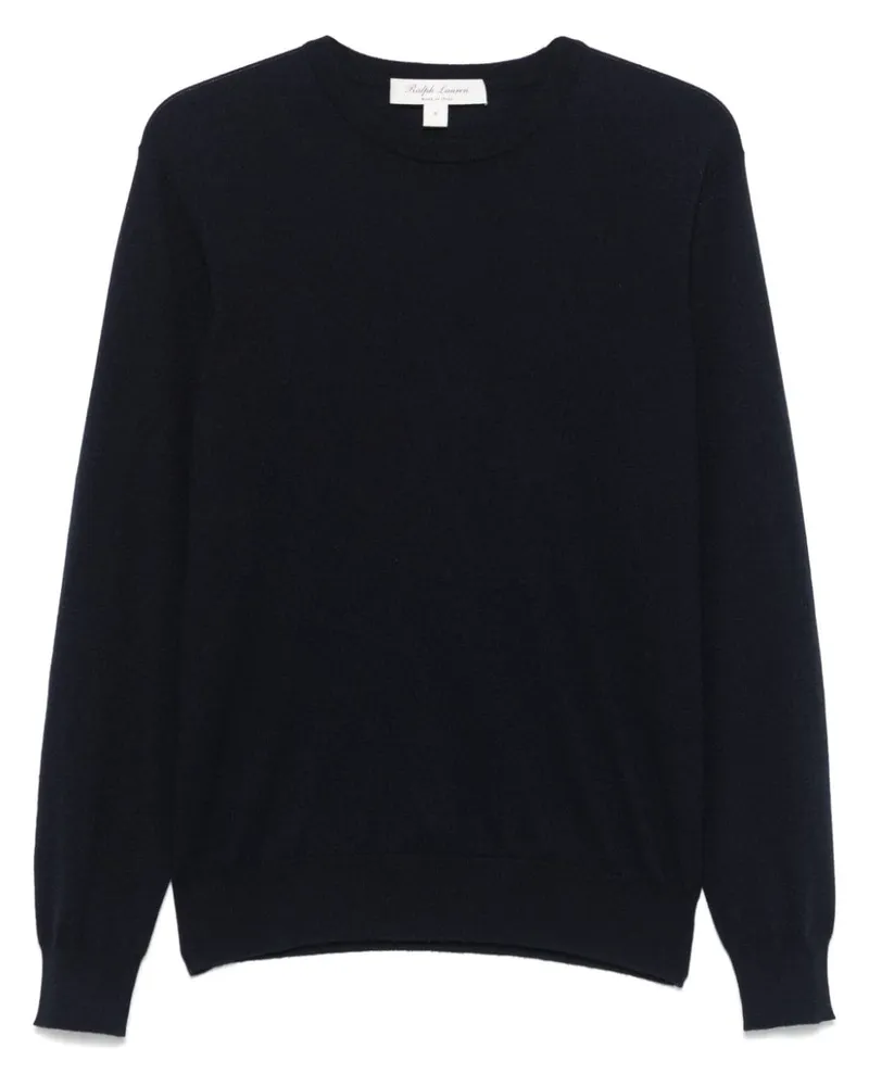 Ralph Lauren Klassischer Kaschmirpullover - Blau Blau