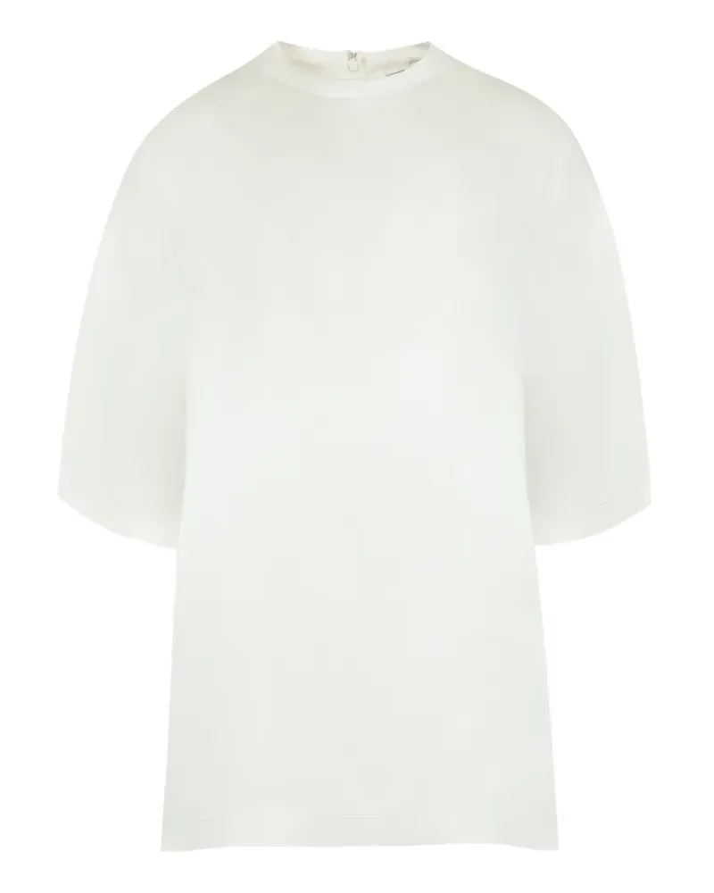 Totême T-Shirt mit rundem Ausschnitt - Weiß Weiß