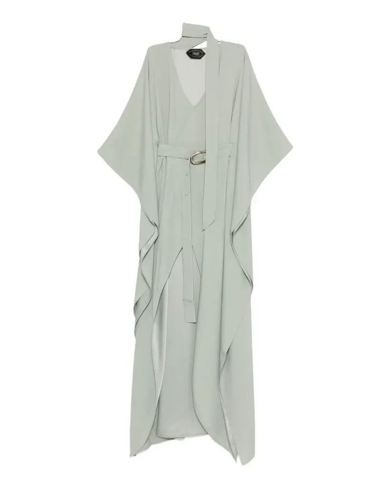 Taller Marmo Maxikleid mit Gürtel - Grün Grün