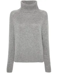 ALLUDE Pullover mit Rollkragen Grau