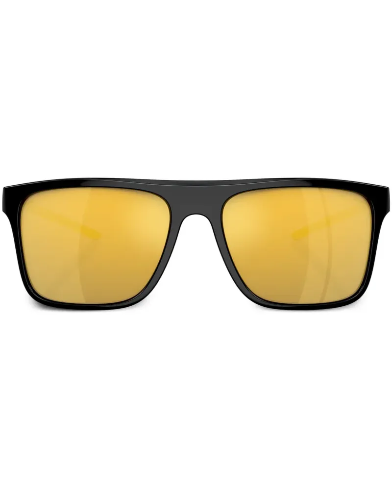Ferrari Sonnenbrille mit eckigem Gestell - Schwarz Schwarz