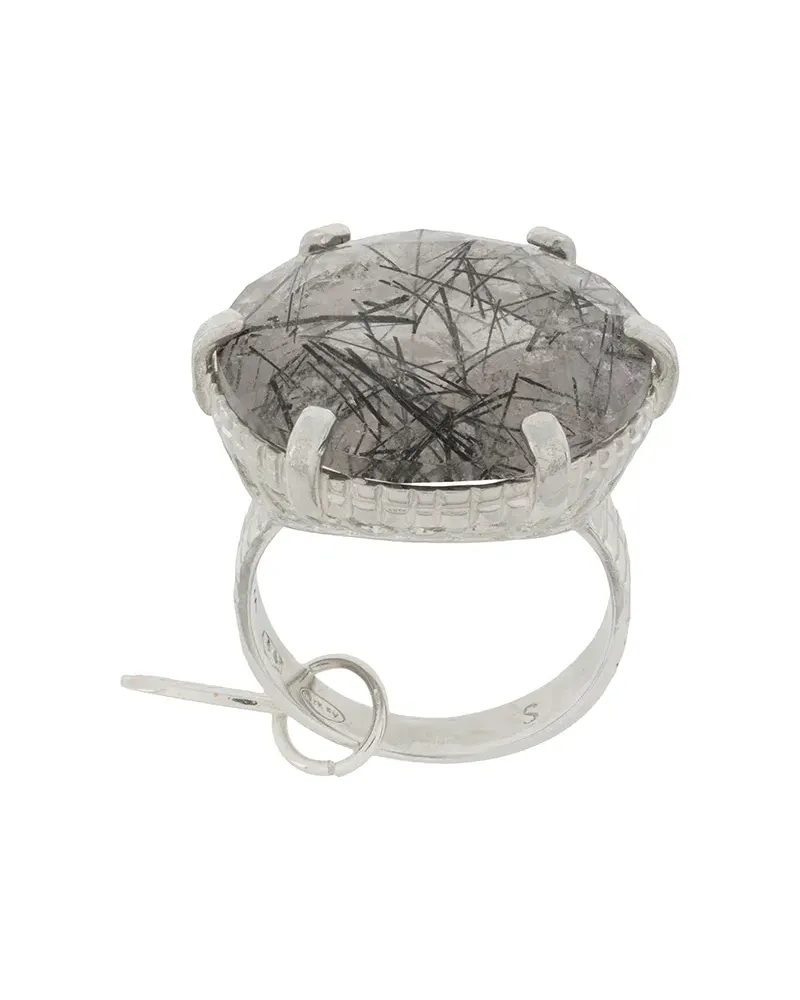 Wouters & Hendrix Verzierter Ring - Silber Silber