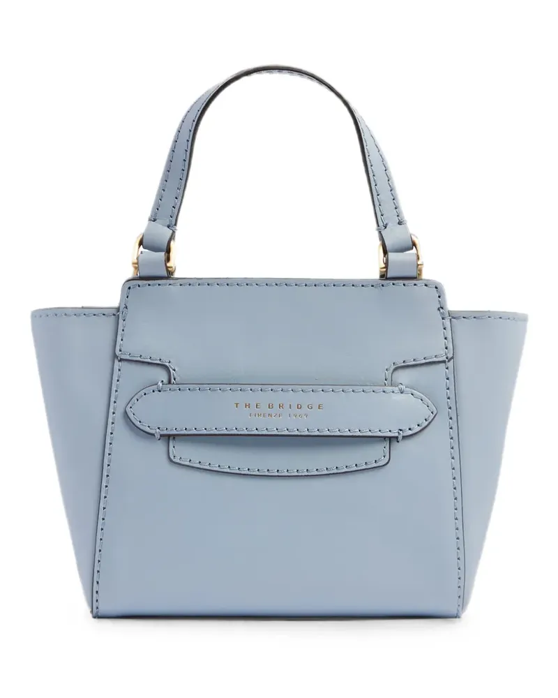 The Bridge leather shoulder bag - Blau Blau