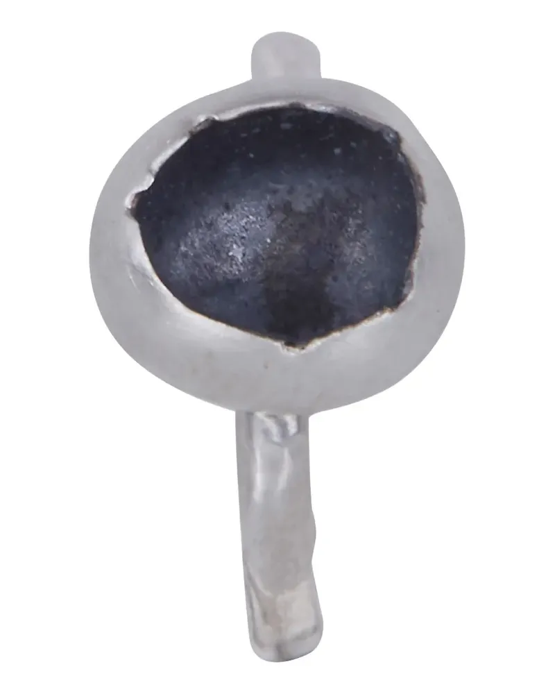 Rosa Maria hammered-effect ring - Silber Silber