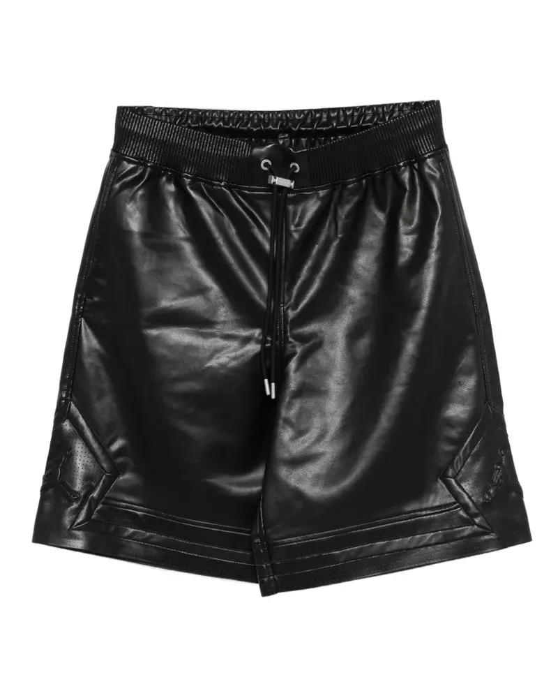 Nike Strukturierte Shorts mit Kordelzug - Schwarz Schwarz