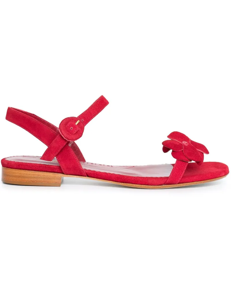 Sarah Chofakian Forest Sandalen - Rot Rot
