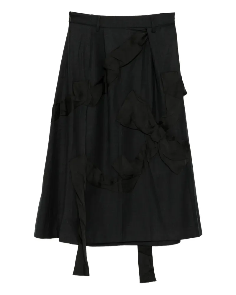 JNBY Gerüschter Rock - Schwarz Schwarz