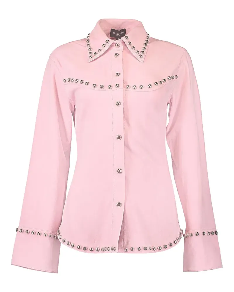 Retrofête Palmira shirt - Rosa Rosa