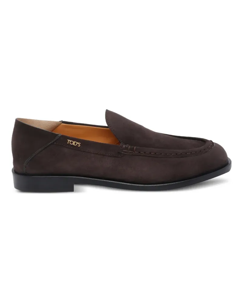 TOD'S suede loafers - Braun Braun