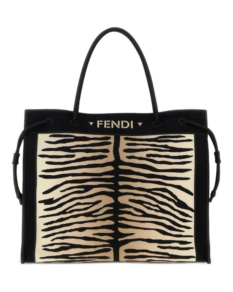 Fendi Magic Shopper - Schwarz Schwarz