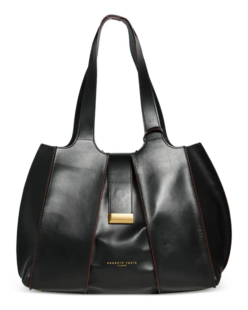 FESTA Milano Eloise Tote Bag - Schwarz Schwarz