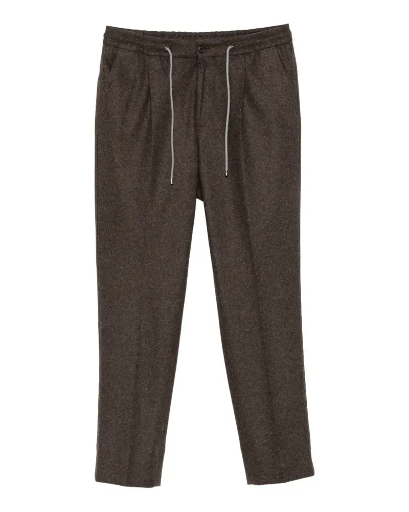 Corneliani Hose mit Kordelzug - Braun Braun