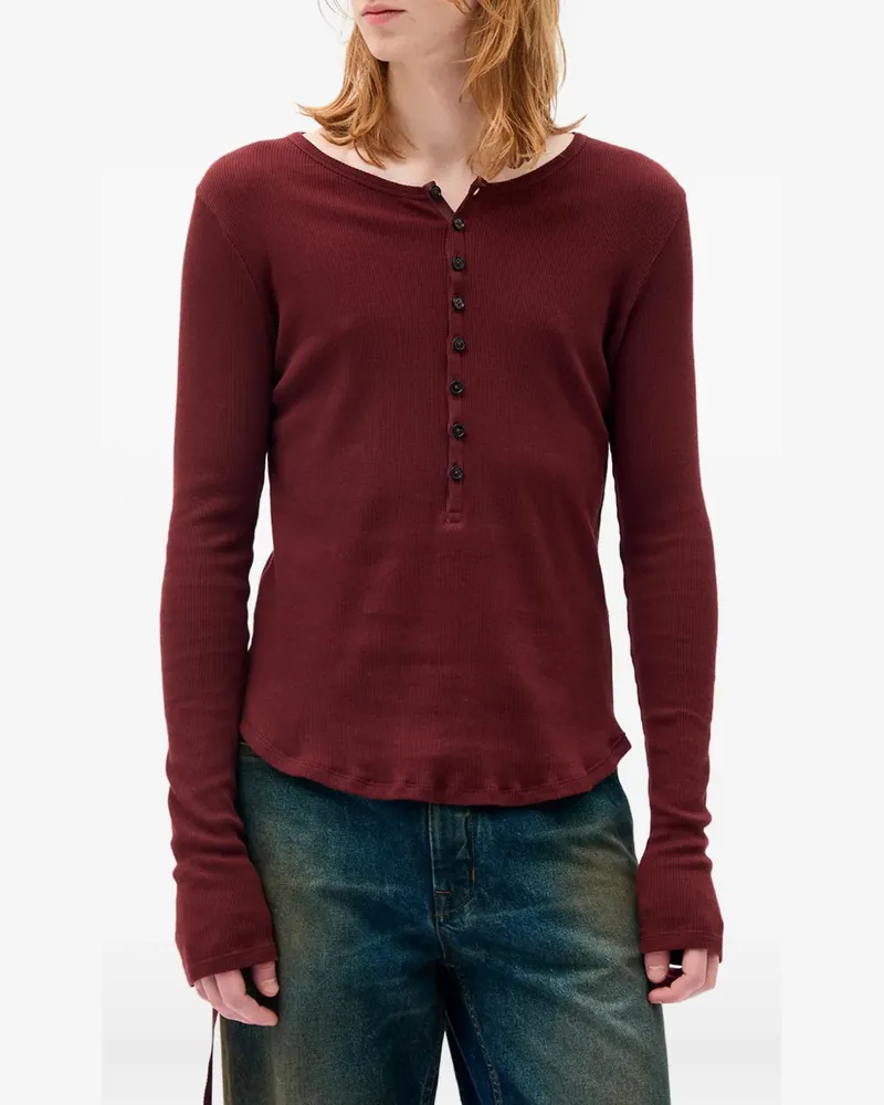 Ann Demeulemeester Hamar T-Shirt - Braun Braun