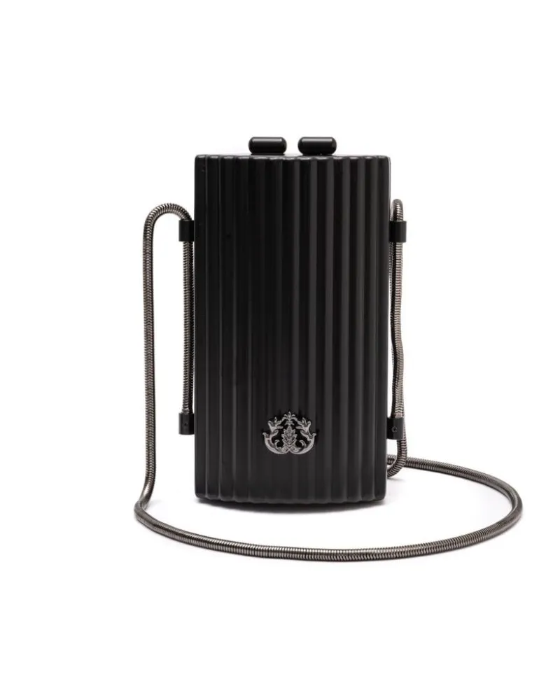 ISLA Cantil Clutch - Schwarz Schwarz