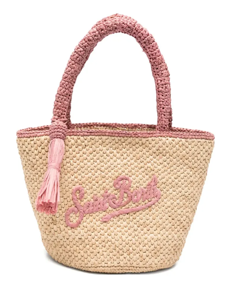 MC2 Saint Barth Marcy tassel-detail tote bag - Nude Nude