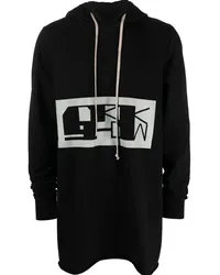 DRKSHDW by Rick Owens DRKSHDW Hoodie mit Logo-Print Schwarz