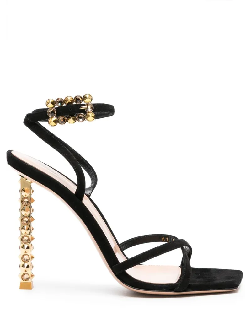 Gianvito Rossi Wonder Sandalen 105mm - Schwarz Schwarz