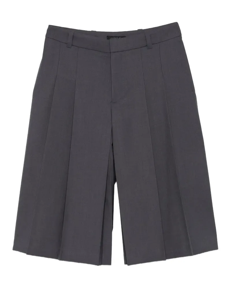 Lacoste pleated shorts - Grau Grau