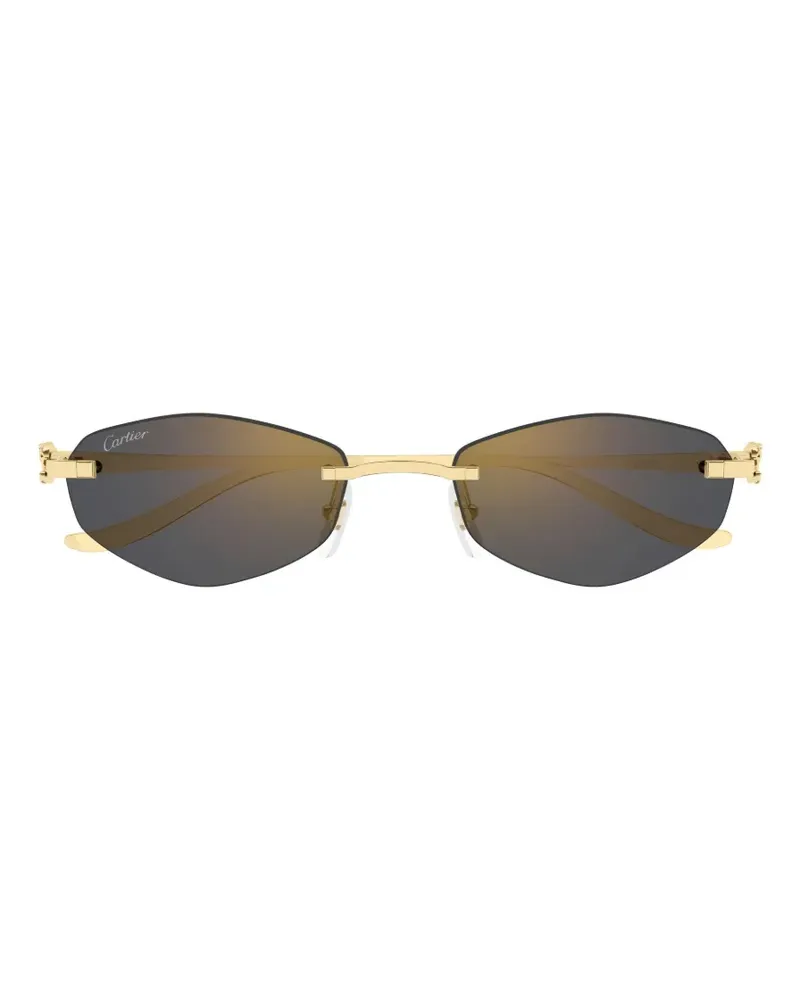 Cartier Panthère de Cartier Sonnenbrille - Gold Gold