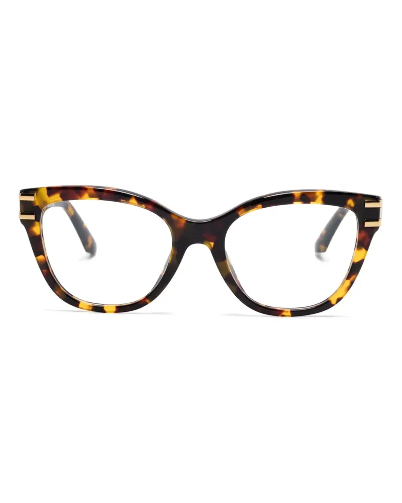 Dolce & Gabbana Brille in Schildpattoptik - Braun Braun