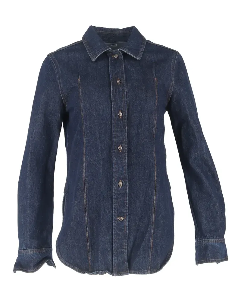 Totême Klassisches Jeanshemd - Blau Blau
