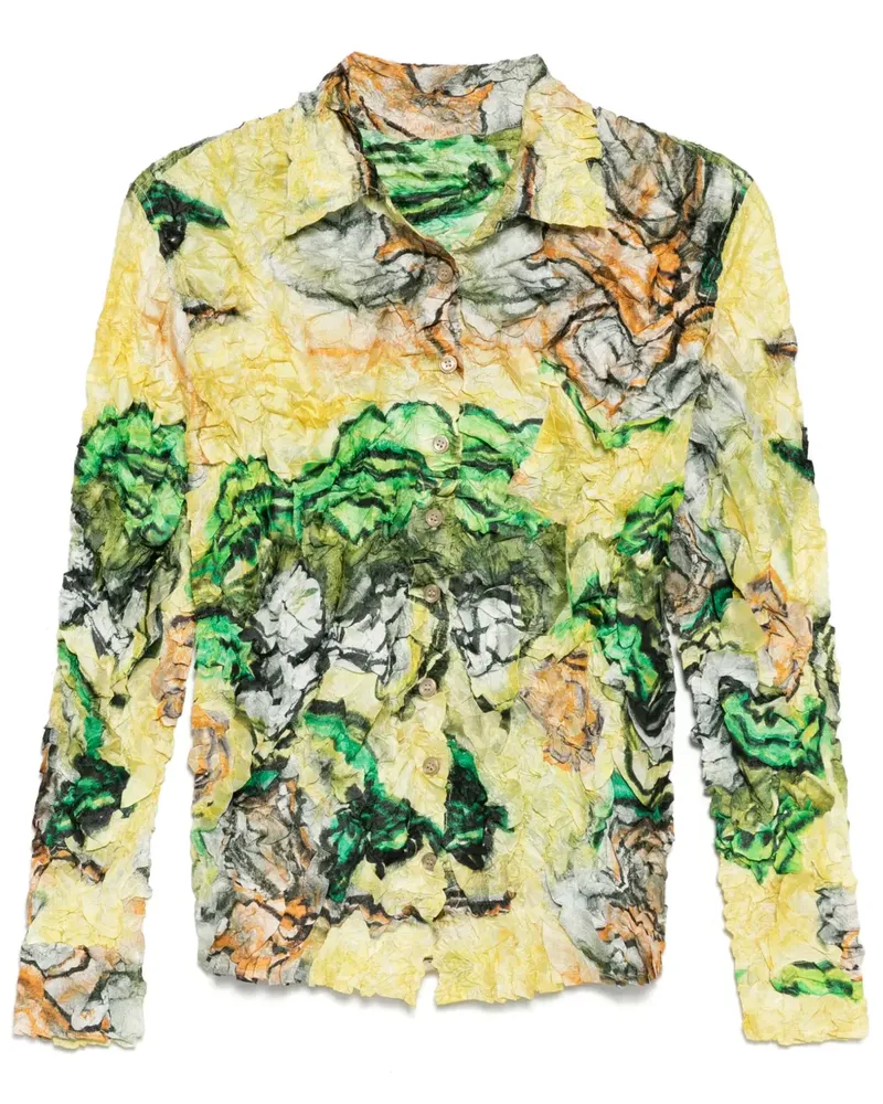 JNBY Hemd mit grafischem Print - Gelb Gelb