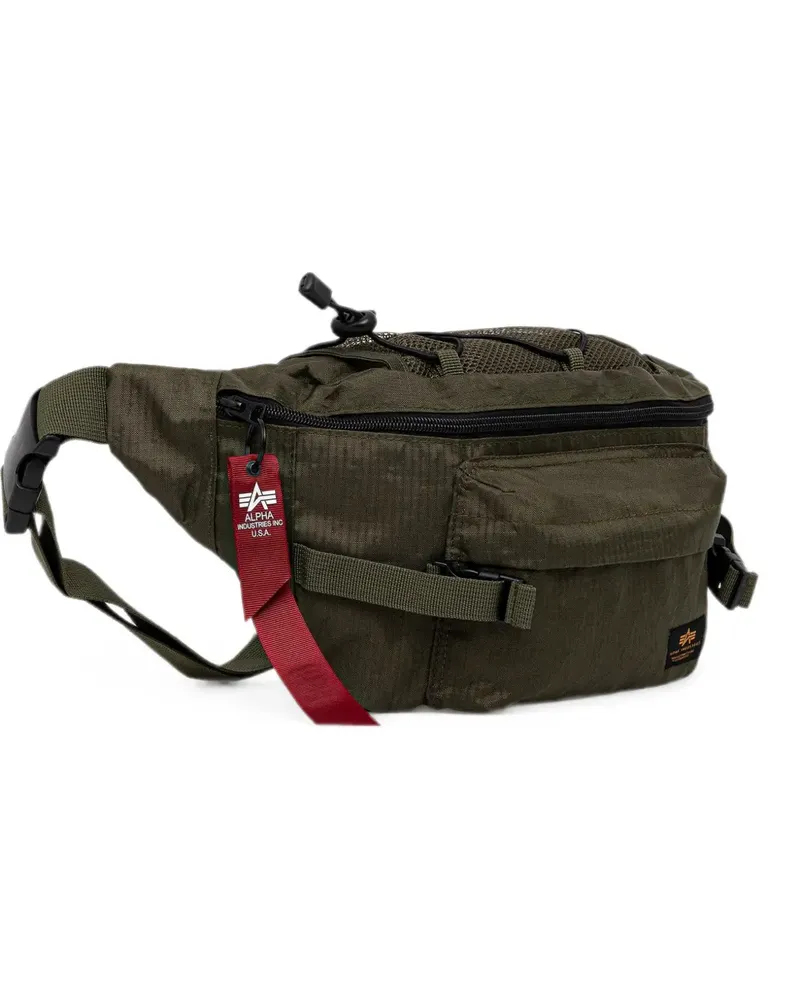 Alpha Industries logo-patch belt bag - Grün Grün