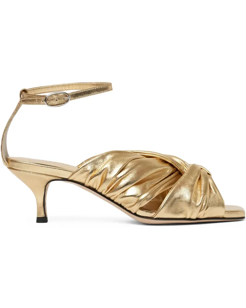 Scarosso Knot Sandalen 50mm - Gold Gold