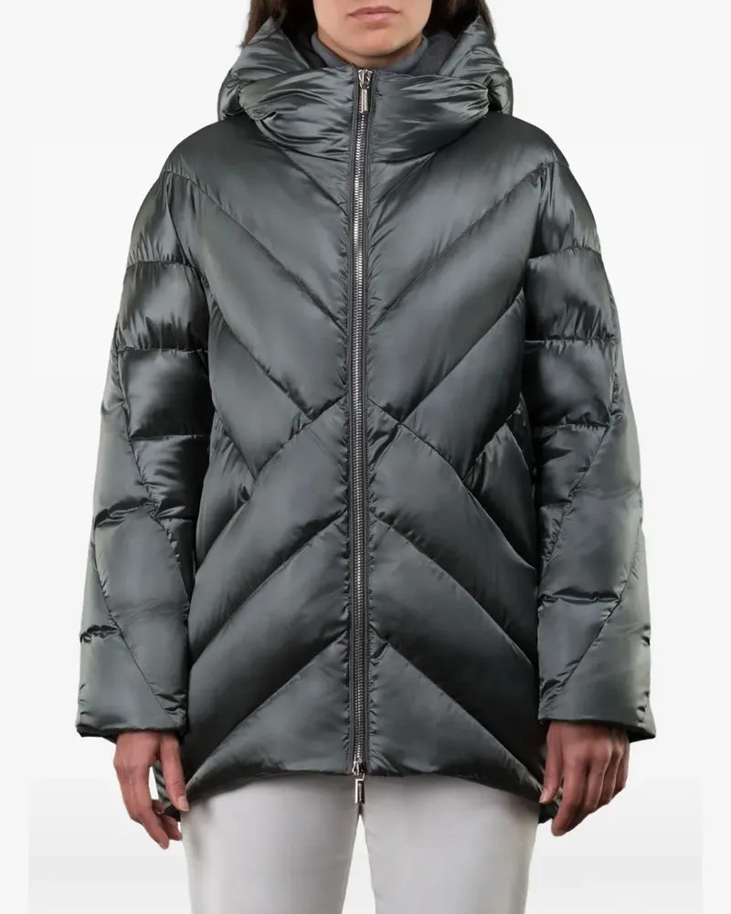 MOORER Wanita padded jacket - Grau Grau