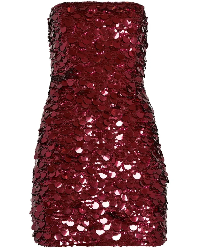 Retrofête Nolia Minikleid - Rot Rot