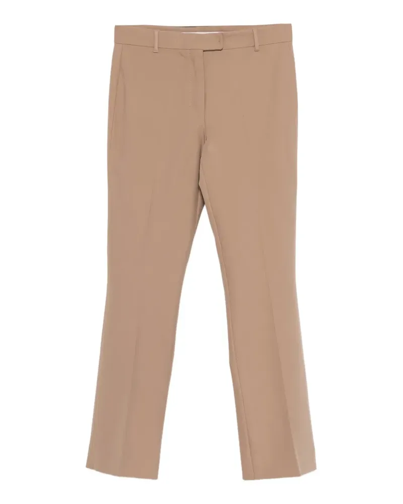 Max Mara belt-loop trousers - Nude Nude