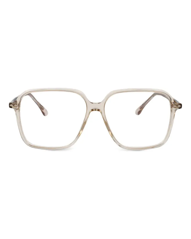 Isabel Marant Geometrische Brille - Nude Nude