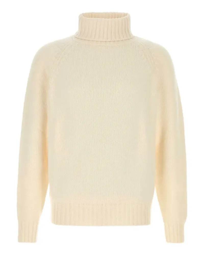 Umit Benan Milano turtleneck cashmere sweater - Nude Nude