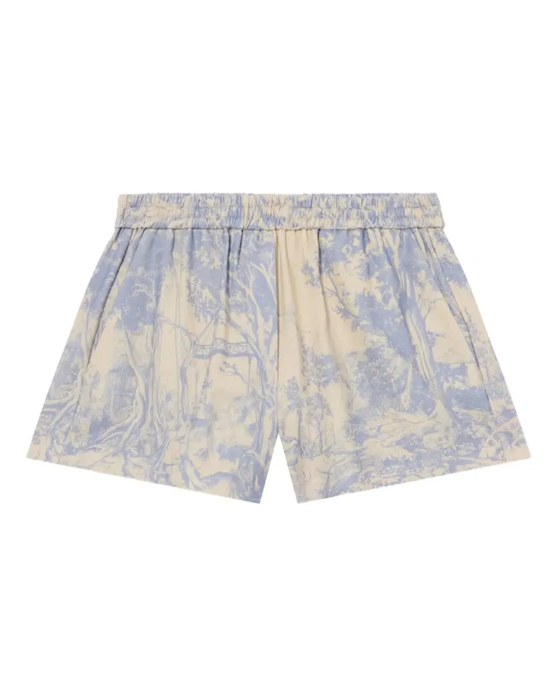 OFF-WHITE Tumble Shorts mit elastischem Bund - Nude Nude