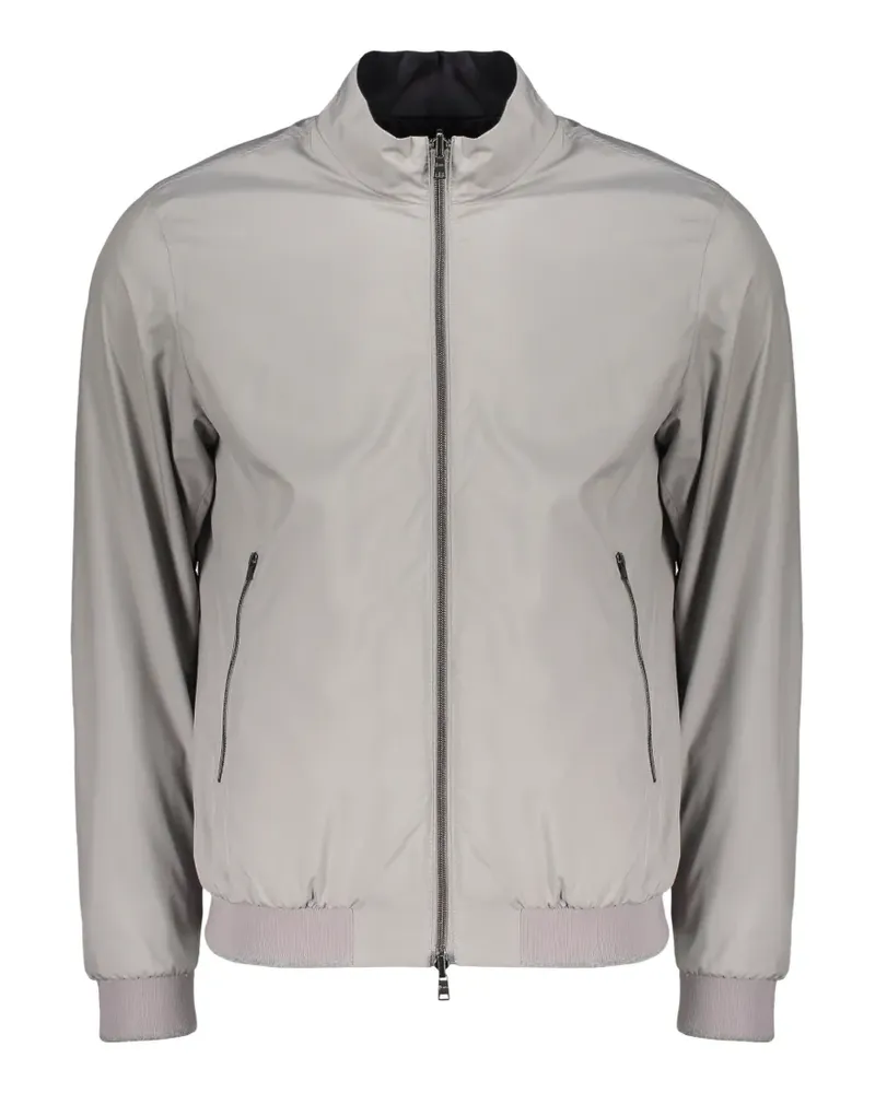 Herno zip-up bomber jacket - Grau Grau